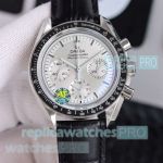 Swiss Replica OMEGA Speedmaster Moonwatch Chrono Silver Dial 42mm